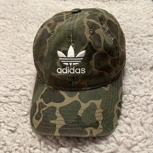 Camo adidas hat